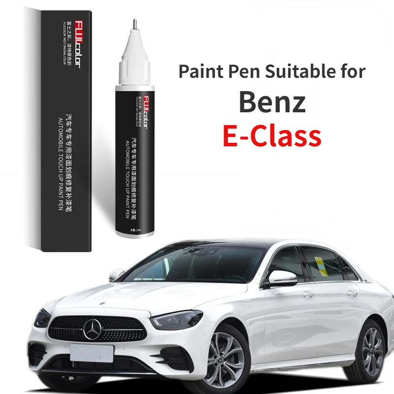 Penna Per Vernice Adatta Per Benz E-Class Paint Fixer Arctic White Mercedes-Benz E260 Accessori Per La Modifica Forniture Per Auto E200 Origi