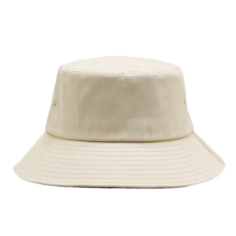 63cm Big Head Cotton Bucket Hats for Men Women large Bob Four Seasons  Fisherman Hat Letter Outdoors Sun Hat XL XXL Wholesale