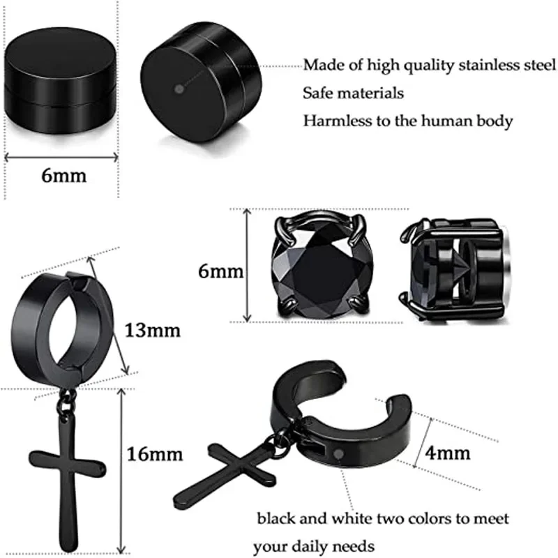 Orecchini A Clip Da Uomo | 11 Modelli Da Uomo In Stock