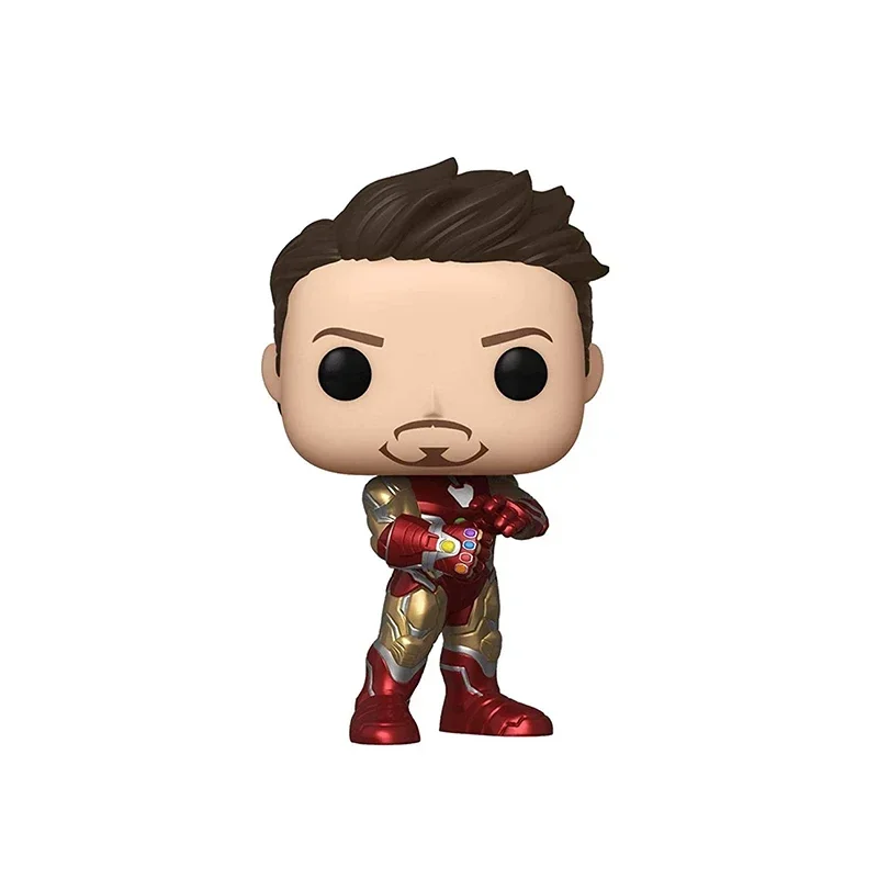 thumbnail image 5 of Funko pop Marvels The Avengers Tony #449 IRON MAN #126 #529 #580 Figura de acción Juguetes Colección Muñecas Regalos para niños Figura, 5 of 5