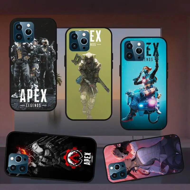 Custodia Per Telefono Apex Legends Per Iphone 7 8 Plus 11 12 Mini 13 14 Pro Max X Se Xr Xs