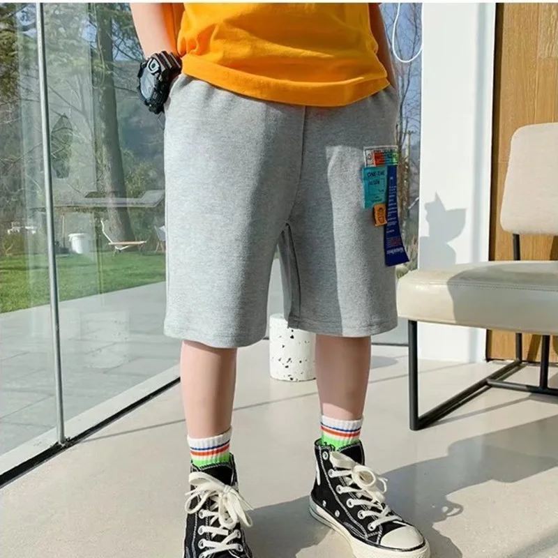 

6-15 Years Children's Short Cotton Summer Toddler Shorts For Teenage Girls Short Sports Pants Cute Baby Boy Short Loose