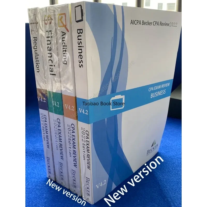 

2022 New AICPA Becker Cpa USCPA Textbook（Only send PDF files, need physical books contact store customer service）