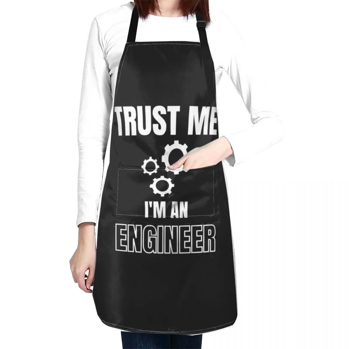 

Trust me I'm An Engineer Apron kitchen jacket woman Aprons For Women Kitchen Barber