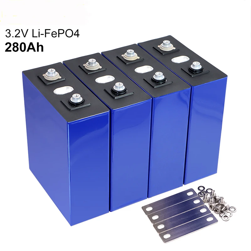 16PCS 3.2V 340Ah 320Ah 310Ah 304Ah 105Ah 280K 280Ah LiFePO4 Battery Brand new Gr