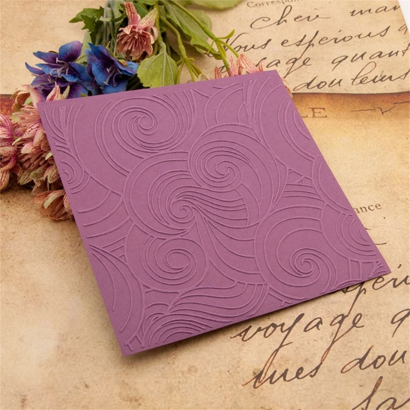 Plastic Embossing Folder for Scrapbooking DIY Album Card Making Decoration
