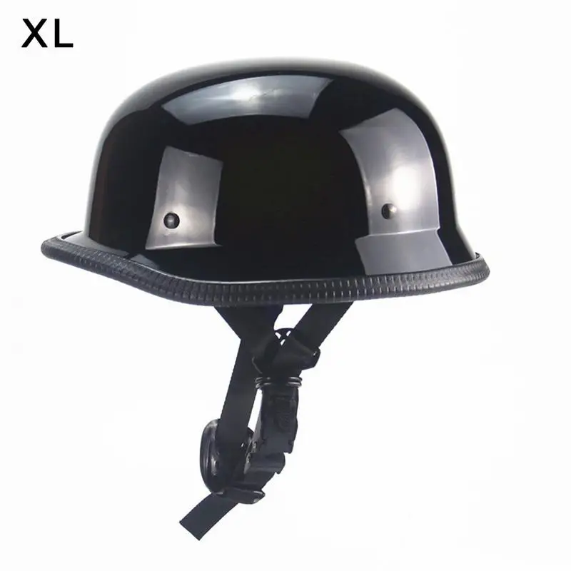 

Motorcycle Half Helmet German Style Retro German Style Vintage Casco Moto Open Face Retro Half Helmet Face Cruiser for Men Women