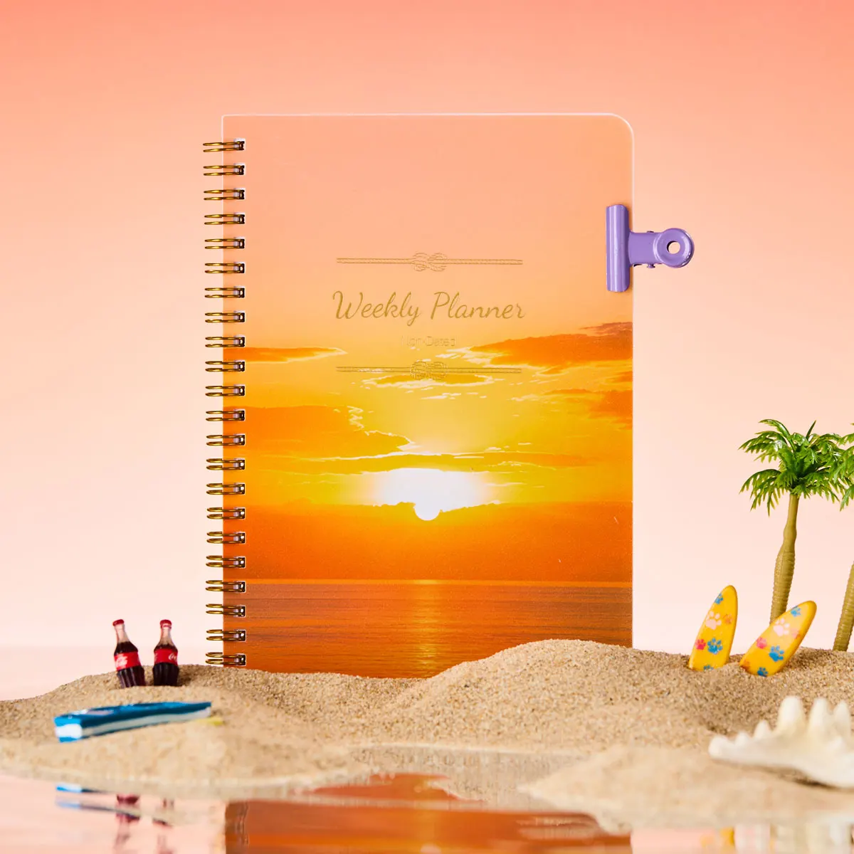 Academic Planner & Efficiency Notebook - Daily, Weekly, and Monthly Diary Journal for Enhanced Organization in School and Office