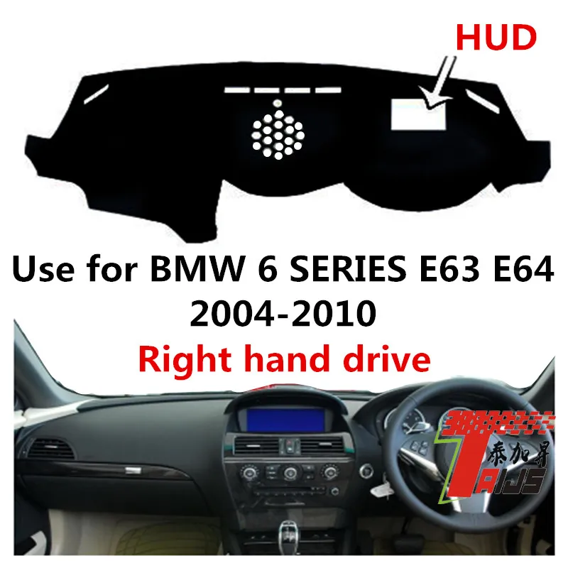 

Taijs Right Hand Drive Car Dashboard Mat Dash-Mat for BMW 6 Series E63 E64 2004 2005 2006 2007 2008 2009 2010 Old Model Pad