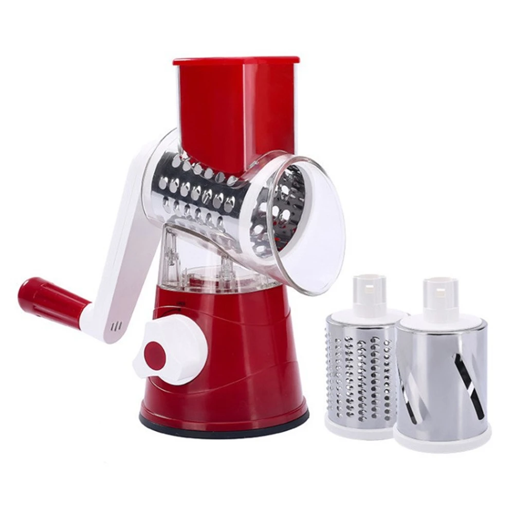 Manual Vegetable Cutter Slicer Kitchen Roller Gadgets Tool Fruit Vegetable Chopper Round Slicer Graters Potato Carrot Shredder