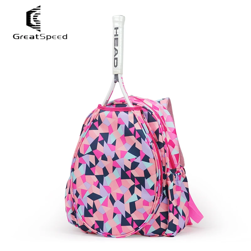 GreatSpeed Sports Bags with Shoe Compartment Men Women's Adult Children Badminton Tennis Racket Backpack