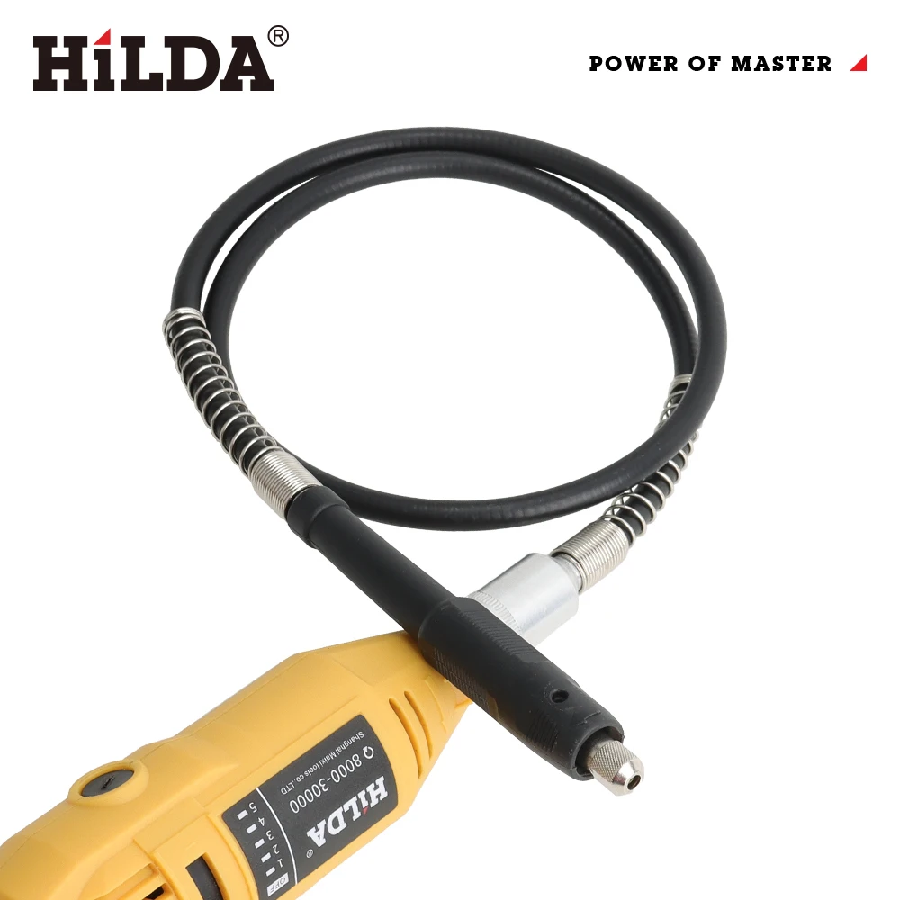 HILDA Flexible Shaft Grinding Attachment for Rotary Tool Accessories