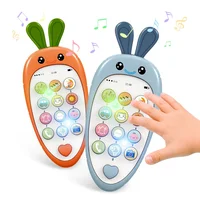 Baby Cell Phone Toy with Early Education & Music, Learning Educational Fake Phone for Kids, Sensory Toys for Toddlers Kids 1