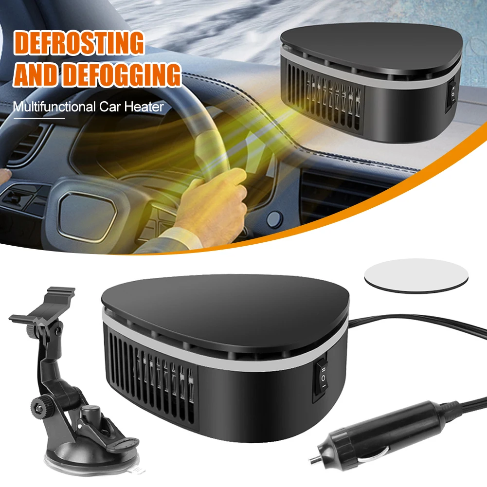 

Adjustable 12V/24V 120W 200W Car Heater Fan 2 IN 1 Cooling Heating Auto Windshield Defroster Auto Anti-Fog Heater Accessories