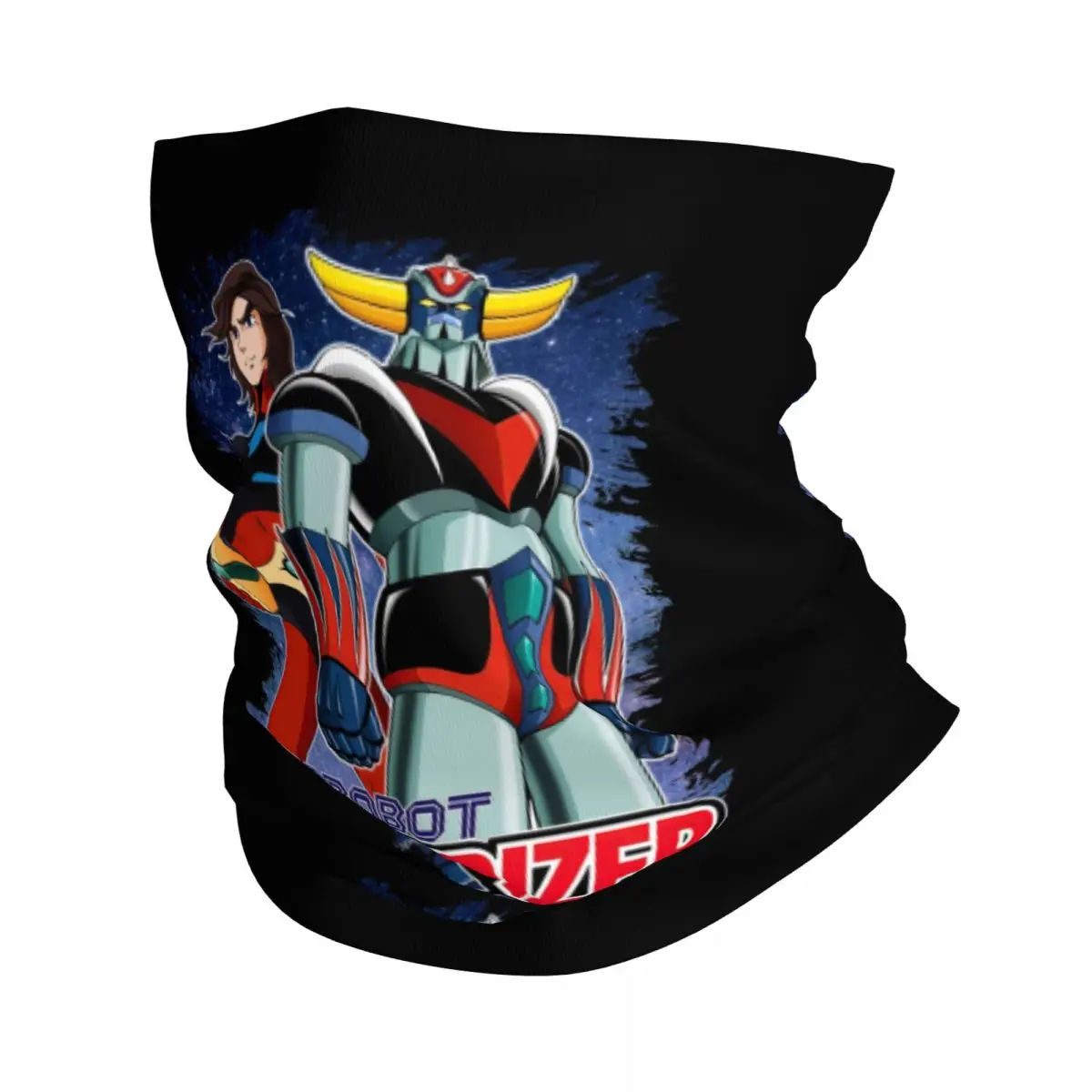 Goldorak Grendizer Actarus Bandana Neck Ghetta Protezione Uv Face Scarf Cover Donna Ufo Robot Goldrake Headwear Tube Balaclava