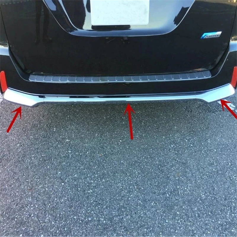 

WELKINRY For Nissan Serena C27 5th Generation Pre-Facelift 2016 2017 2018 2019 ABS Chrome Car Tail Rear Bumper Trim