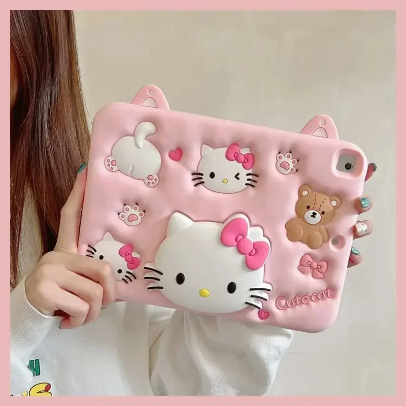 iPad・タブレットケース JOSEPH&STACEY Sleek Tablet Pouch 11inch Hello Kitty 5BJH1250 Hello Kitty Table Case for iPad Pro 11 inch 22 21 20 mini
