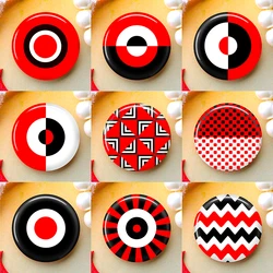 DIY Round Glass Cabochon Set for Handmade Photo Crafts (30420 - 30431)