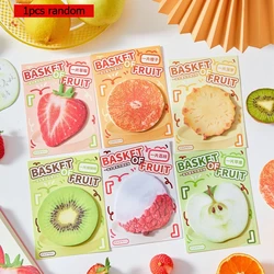 Kawaii Fruit - Themed Sticky Notes - Cute Office & School Supplies Stationery (1pcs random)