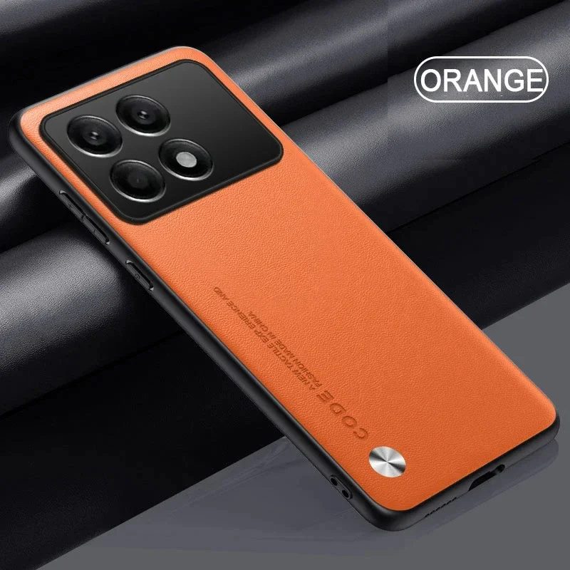 Luxury PU Leather Shockproof Silicone Case - Premium Protection