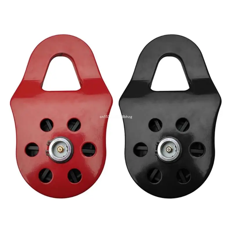 10Ton Off Road Winch Movable Nylon Pulley Sheave Snatch Block Splint Refitting Rescue Trailer Rope Winch Rope Trailer 2