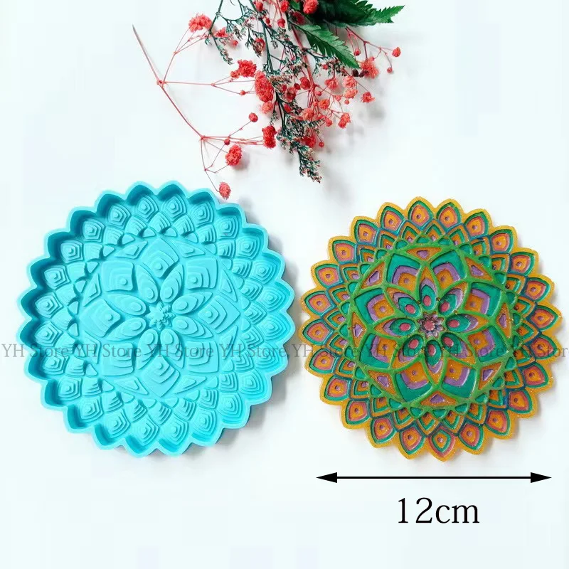 DIY Plaster Coaster Silicone Mold silicone mold