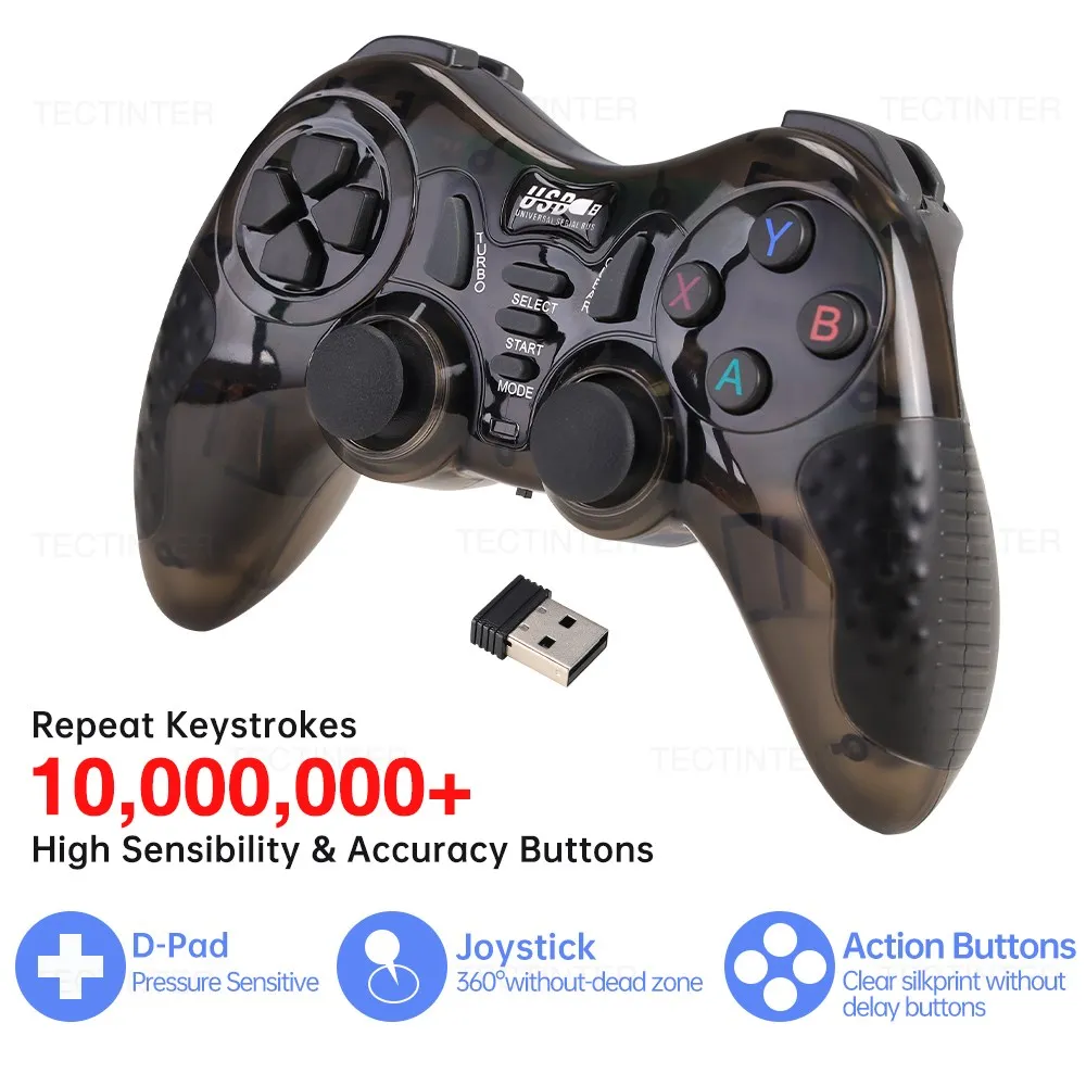 2.4G   е, PS3/PC/TV ڽ ̽ƽ  ܼ X   Ʈѷ  ׼