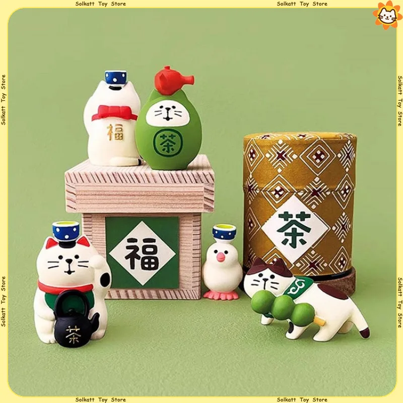 Matcha Series Miniatures: Cute Cat DIY Ornament