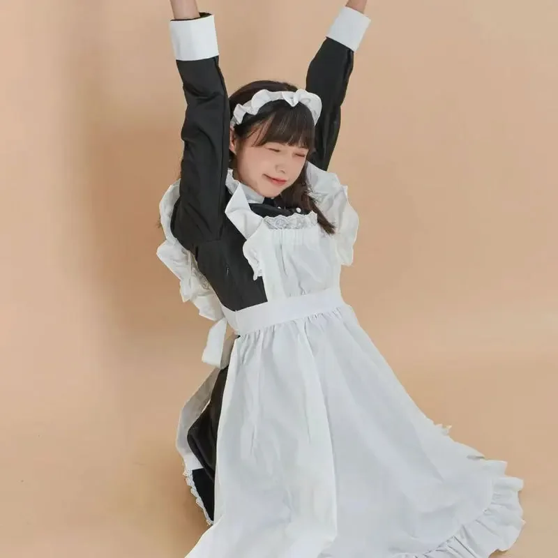 

Anime long dress French court maid dress Lolita cosplay costume women Girl Dress Christmas outfit Halloween Carnival party gifts