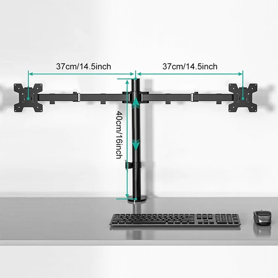 حامل شاشة مكتبي ذراع 360° 13-32 بوصة