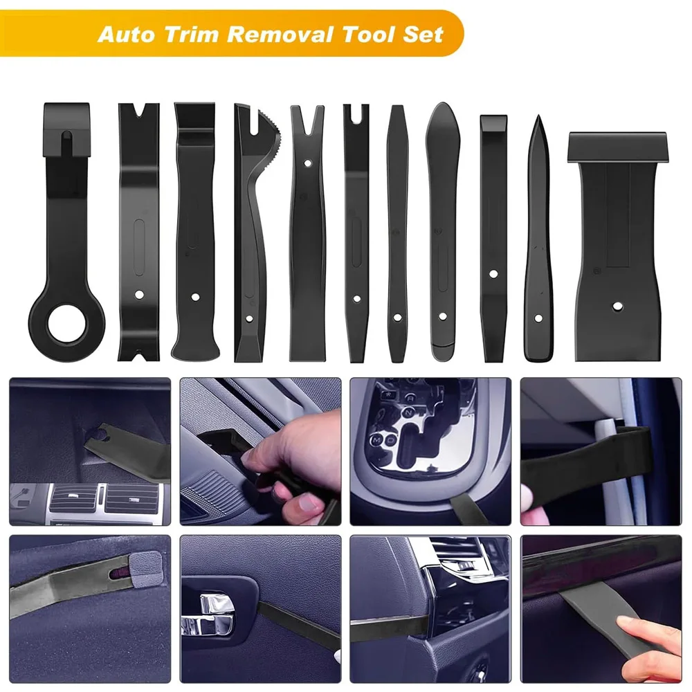 Auto Trim Removal Tool Kit 12PCS for Car Audio Dash Panel