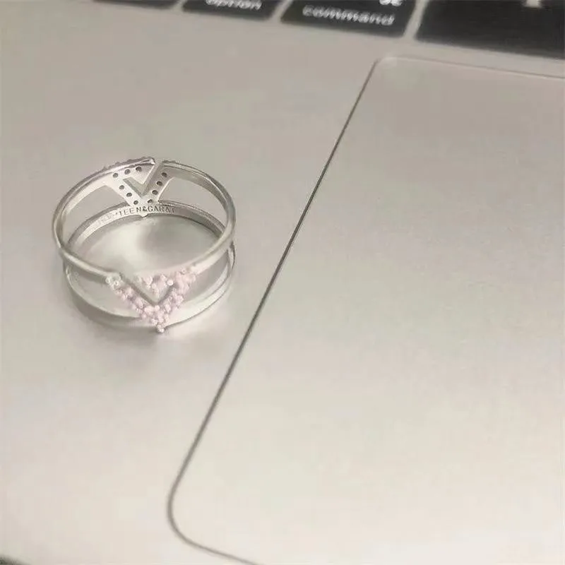 Kpop Idol 17 Fashion Ring JEONGHAN THE8 HOSHI DK WONWOO Fans Carat Logo Rings