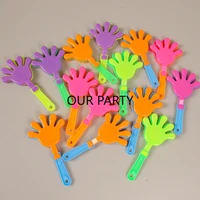 20Pcs Colorful Mini Hand Clapper Cheering Props Clap Your Hands Toys for Kids Birthday Party Favors Baby Shower Pinata Fillers 4