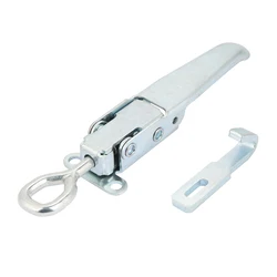 Enhanced Heavy - Duty Lockable Metal Buckle Clamp (As picture)