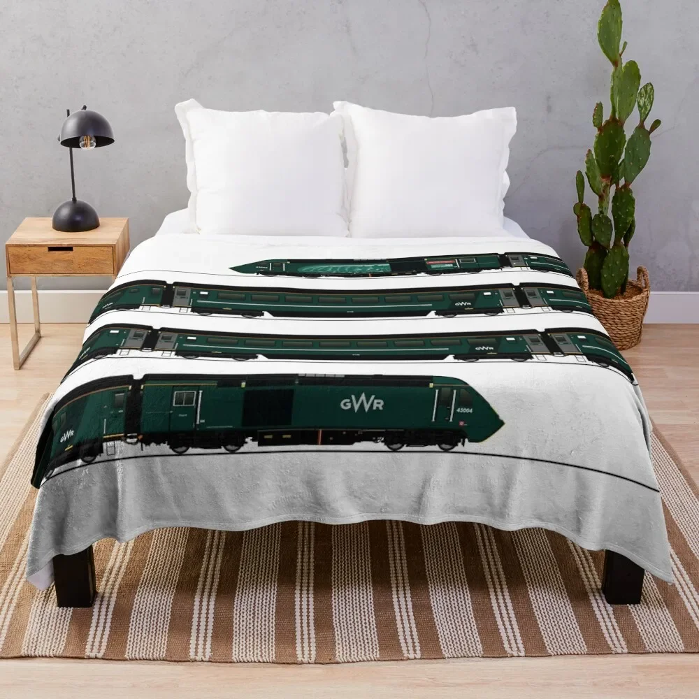 Gwr Hst Intercity 125 Coperta Da Campeggio Moda Divani Flanella Divani Coperte