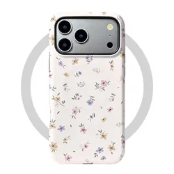 Chic Floral Magnetic Phone Case with 2 - in - 1 Film Cover for Huawei Mate 60 Pro+ (DF - CIX2H1 - JSS062A)
