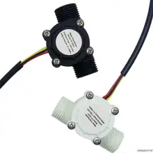 

1pcs Water Flow Sensor Flowmeter Hall Flow Sensor Water Control 1-30L/min