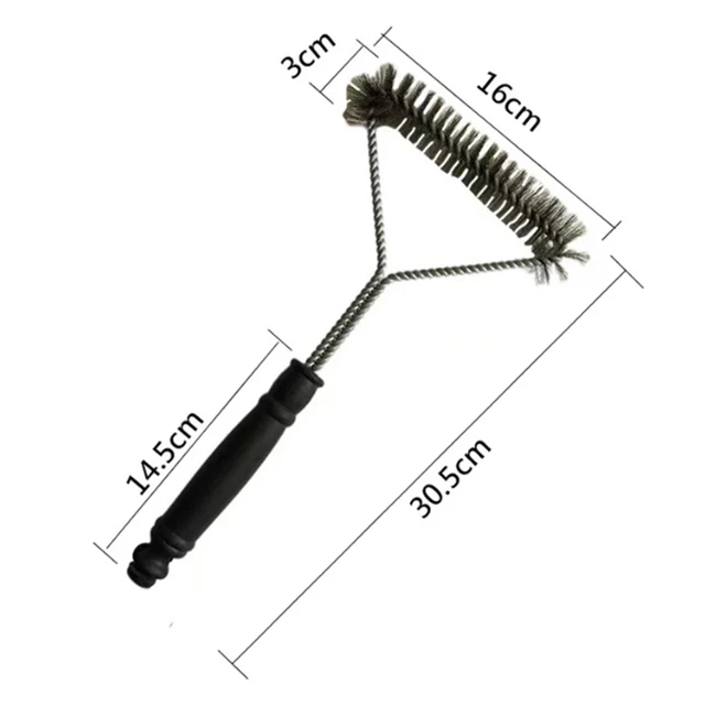 Bbq Kefe Tiszta Szerszám Rozsda Ellenálló Rozsdamentes Acél Barbecue Tisztító Nem Tapadás Nélküli Tisztítás Grillezés Hozzáférés Otthoni Konyhai Szerszámok - Image 6