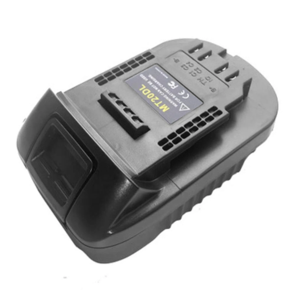 Mt20Dl 리튬 이온 배터리 어댑터, 마키타 18V Bl1830 Bl1860 Bl1815, 디월트 18V 20V Dcb200 리튬 이온 배터리용