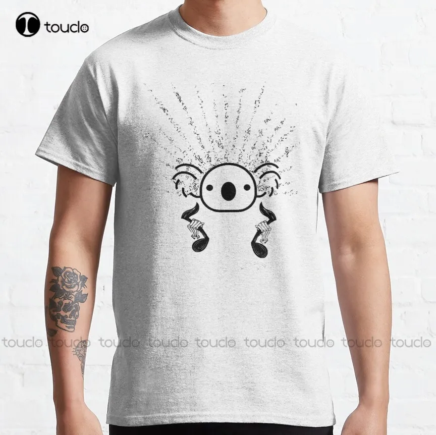 

Just A Girl Who Loves Koalas | Music Notes - Funny Classic T-Shirt School Shirts For Girls Custom Aldult Teen Unisex Xs-5Xl