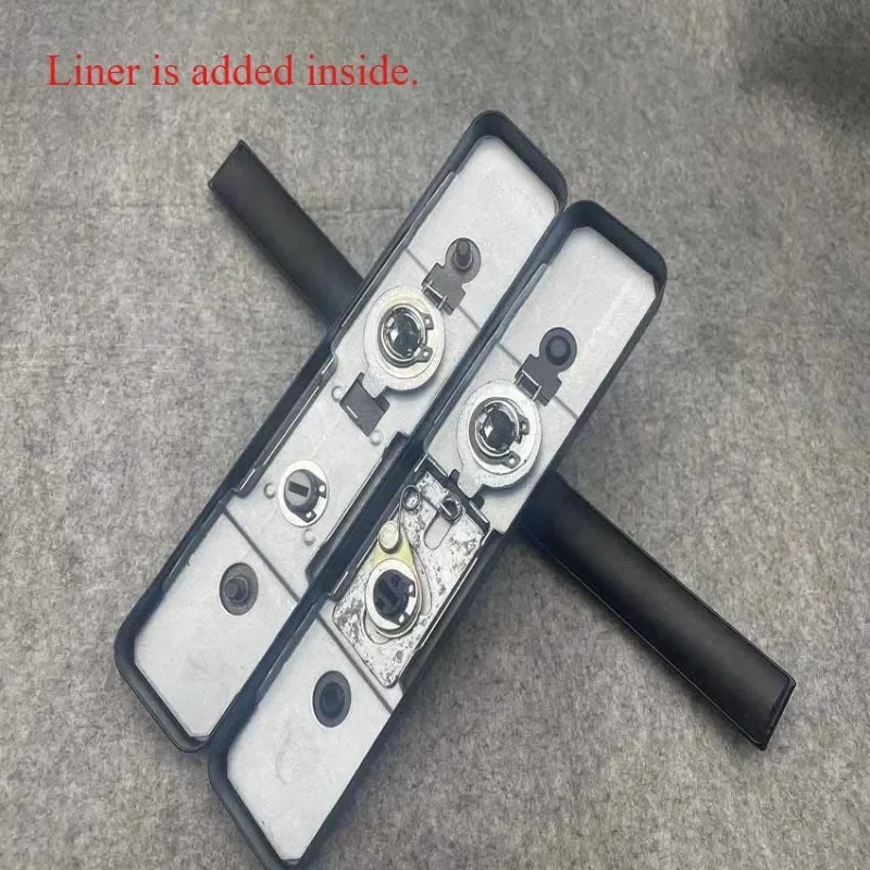 Bathroom Household Universal Aluminum Alloy Indoor Bathroom with Key Handle Lock - Image 3