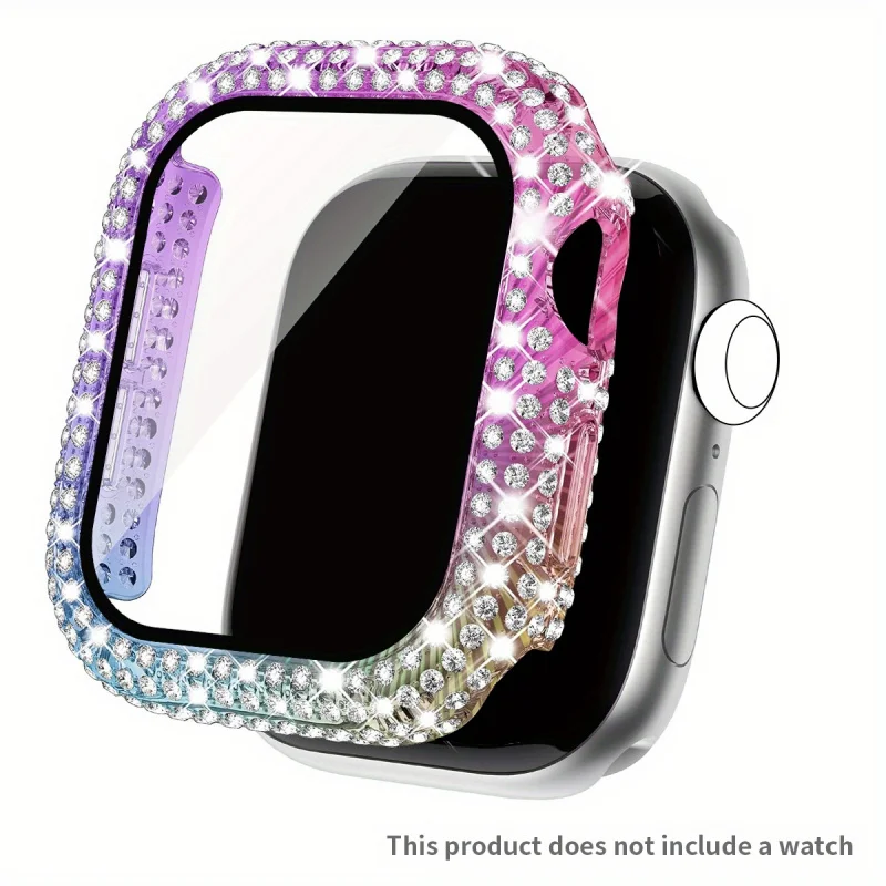 All-in-One Durable Apple Watch Protective Case with Tempered Glass