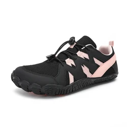Unisex Barefoot Minimalist Shoe | Zero Drop Sole | Versatile Outdoor Adventure Footwear - 38 (6808 - Pink)