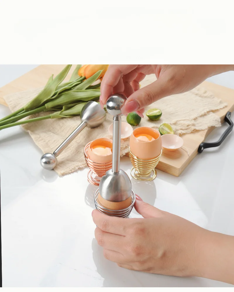 Séparateur D'œufs En Acier Inoxydable - Outil De Cuisine Simple Et Efficace