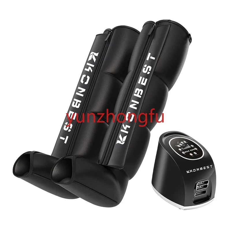 

Массажер массажный 4-полосный автоматический, разминающий массажер для ног и икр с воздушной волной и давлением