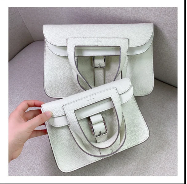 Porte-documents en cuir de vache et fer à cheval pour femmes, sac à main à bandoulière à la mode, enveloppe, nouvelle collection 2024_voghion.com