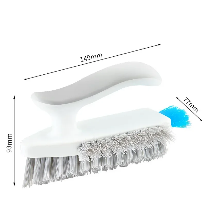 Multipurpose Tile & Grout Scrubbing Brush Set - Durable Corner & Gap Cleaning Tools