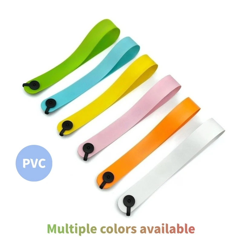 맞춤형 일회용 PVC 씰 가죽 씰 행택 변조 방지 라벨 의류 신발 가방 액세서리 용품 100/200개
