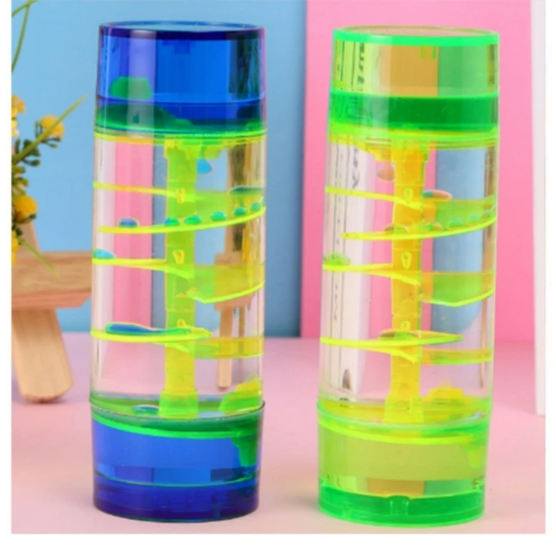 Hourglass Center Column Turntable Oil Drop Hourglass Jelly Color Leisure Daze Oil Leak Home Crafts Decor hourglass home decor
