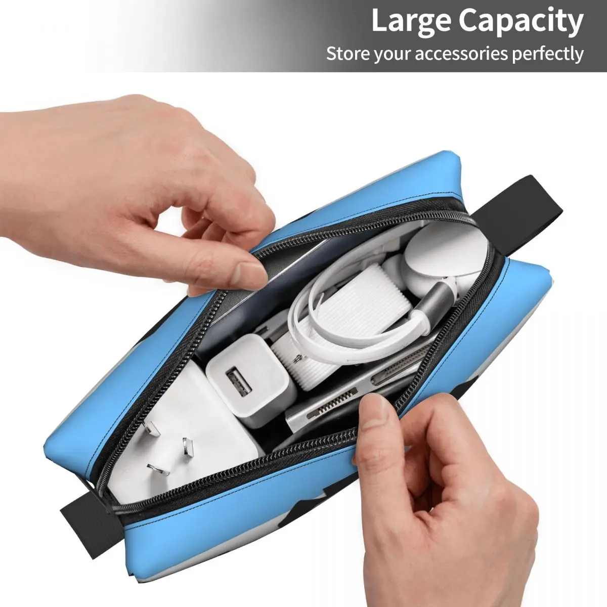 Messi 10 Soccer Football Makeup Bag Pouch Lionel Football Argentina Cosmetic Bag Toiletry Bag Organizer Storage Bag for Women 4